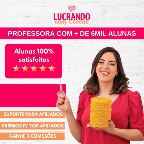 Curso de crochê para iniciantes